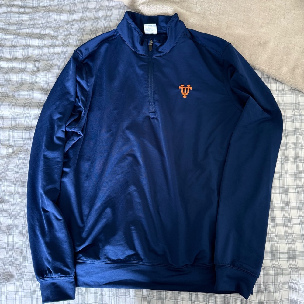 NWOT Tennessee Volunteers Navy Blue Quarter-Zip Pullover